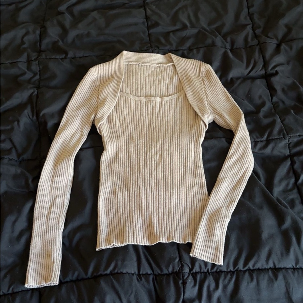 Beige Long Sleeve